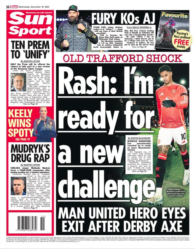 关于阿莫林对拉什福德态度决绝于曼联是利是弊的信息 第1张 关于阿莫林对拉什福德态度决绝于曼联是利是弊的信息 第1张