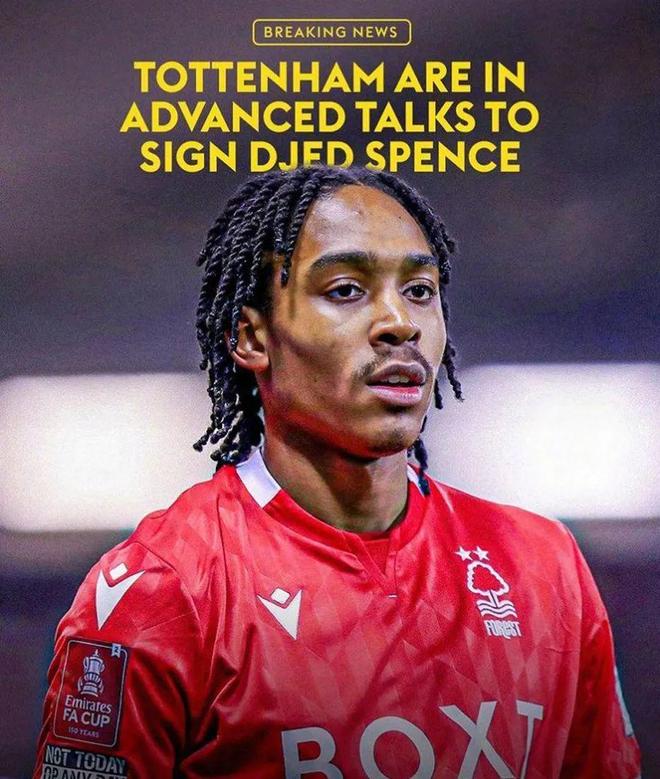 关于曝热刺即将与斯彭斯签下新合同上次续约是2024年的信息  第2张